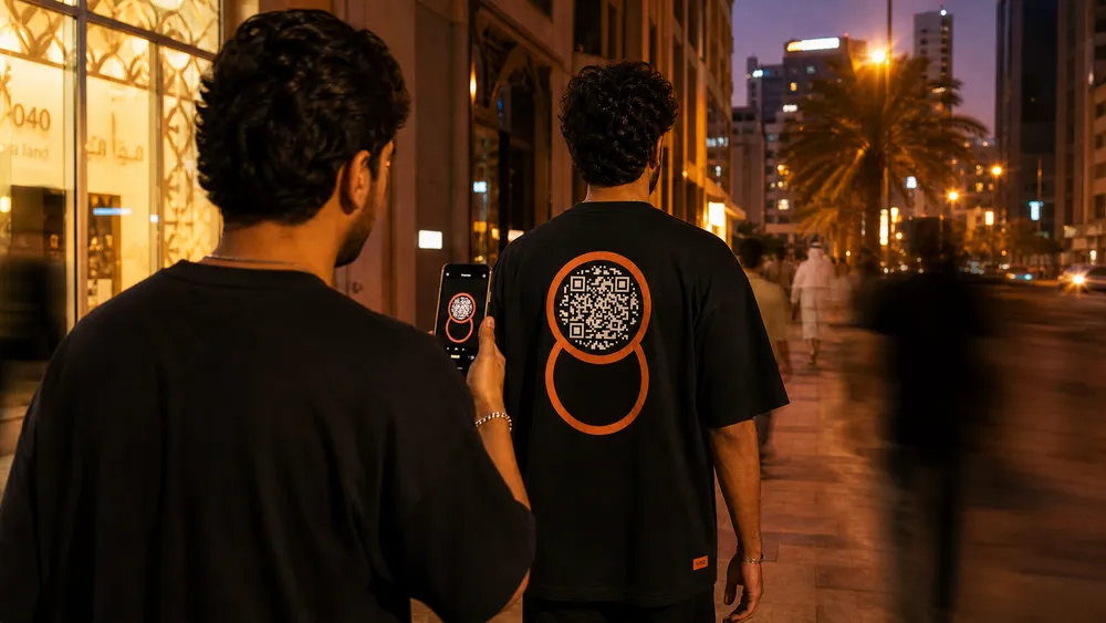 FRQ-NCY Season 01 campaign — Abu Dhabi at night